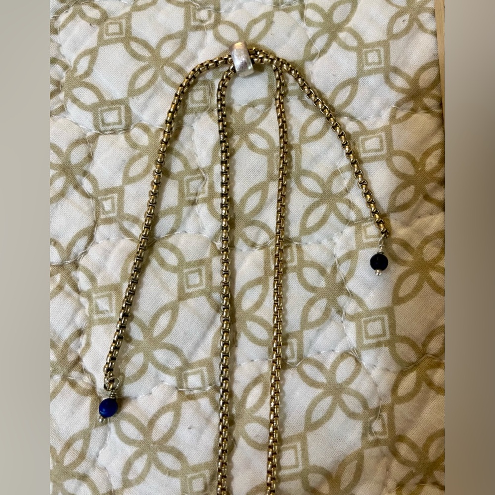 Pretty J Jill EUC adjustable-length necklace with beads and charms - Picture 2 of 4